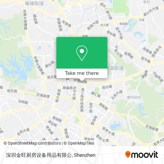深圳金旺厨房设备用品有限公 map