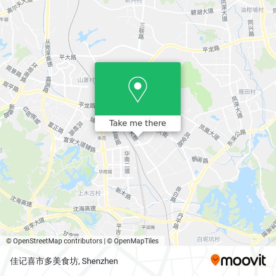 佳记喜市多美食坊 map