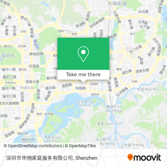 深圳市华佣家庭服务有限公司 map