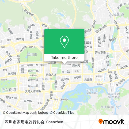 深圳市家用电器行协会 map