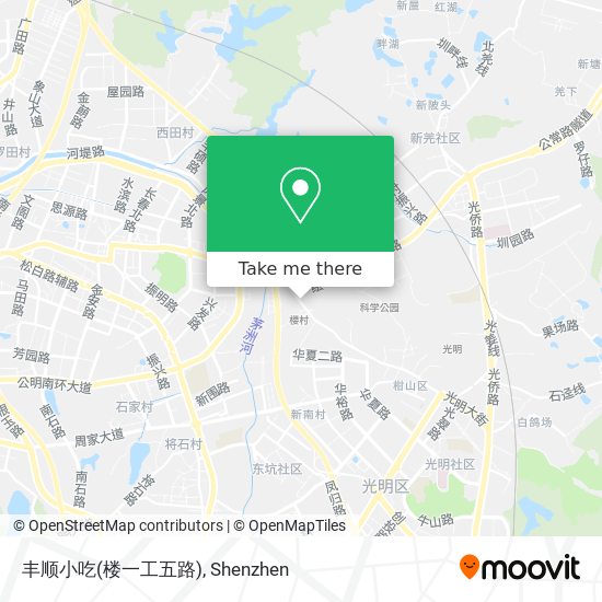 丰顺小吃(楼一工五路) map