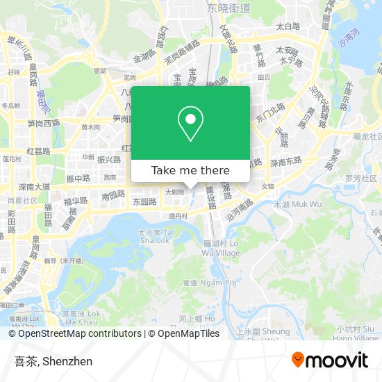 喜茶 map