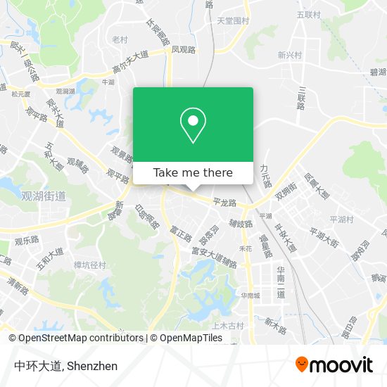 中环大道 map