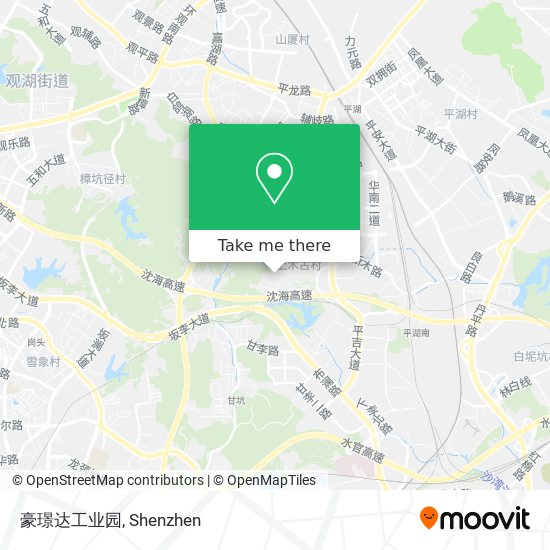 豪璟达工业园 map