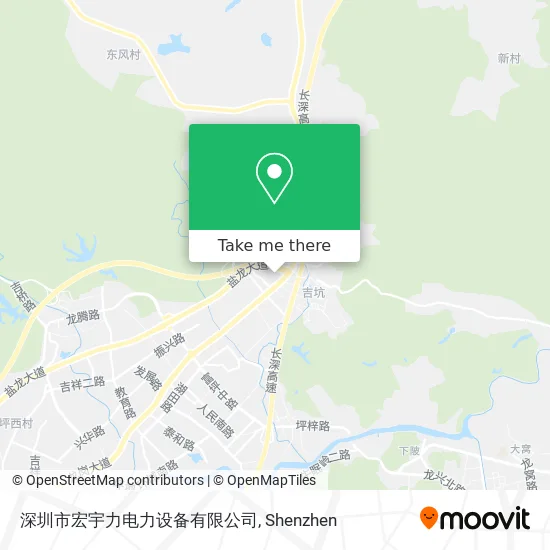 深圳市宏宇力电力设备有限公司 map