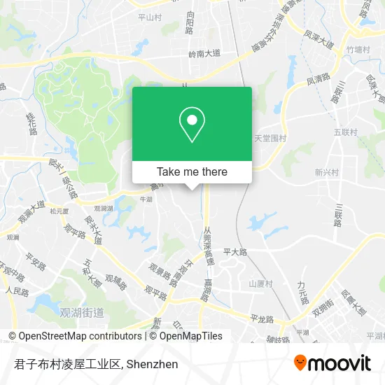 君子布村凌屋工业区 map