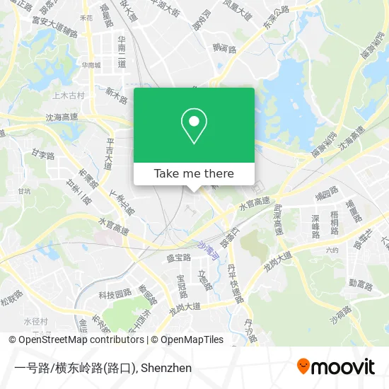 一号路/横东岭路(路口) map