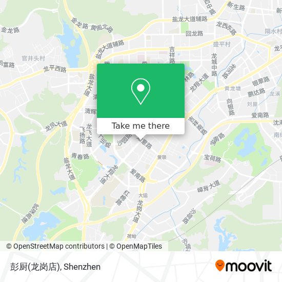 彭厨(龙岗店) map
