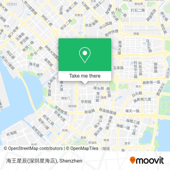 海王星辰(深圳星海店) map