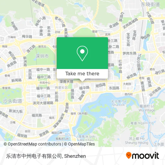 乐清市中州电子有限公司 map