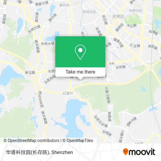 华通科技园(长存路) map