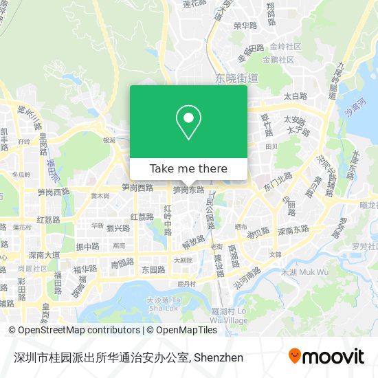 深圳市桂园派出所华通治安办公室 map