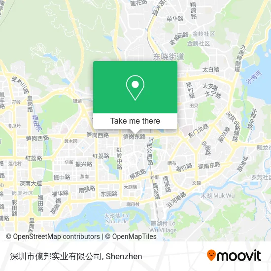 深圳市億邦实业有限公司 map