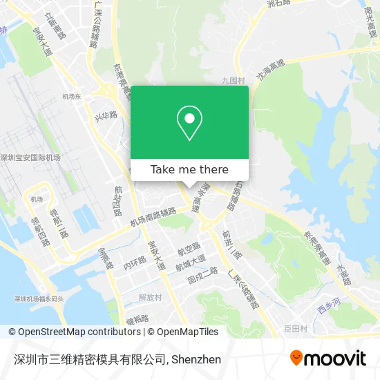 深圳市三维精密模具有限公司 map