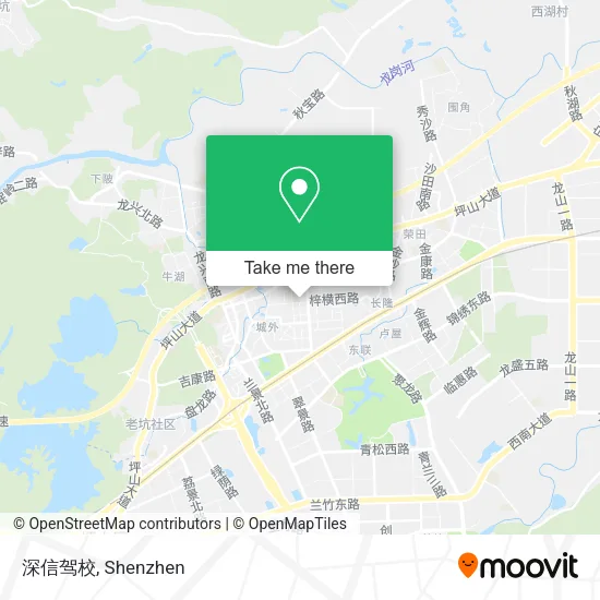 深信驾校 map