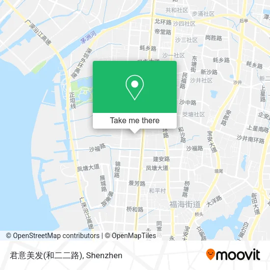 君意美发(和二二路) map