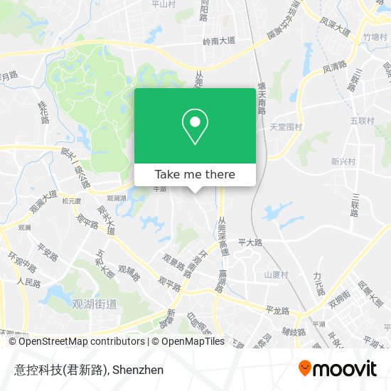 意控科技(君新路) map