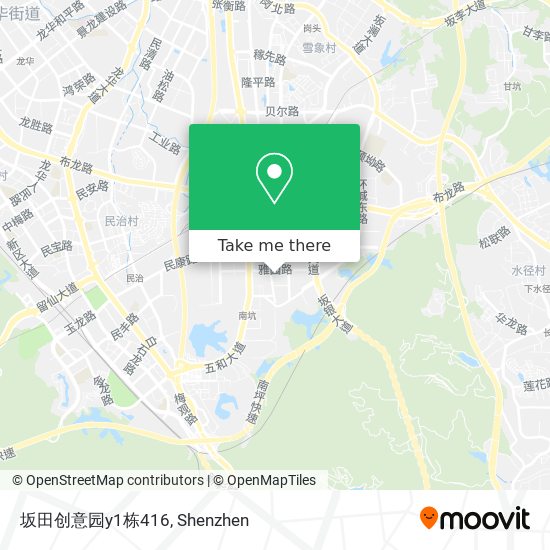 坂田创意园y1栋416 map