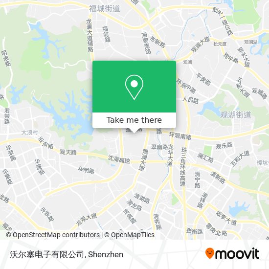 沃尔塞电子有限公司 map