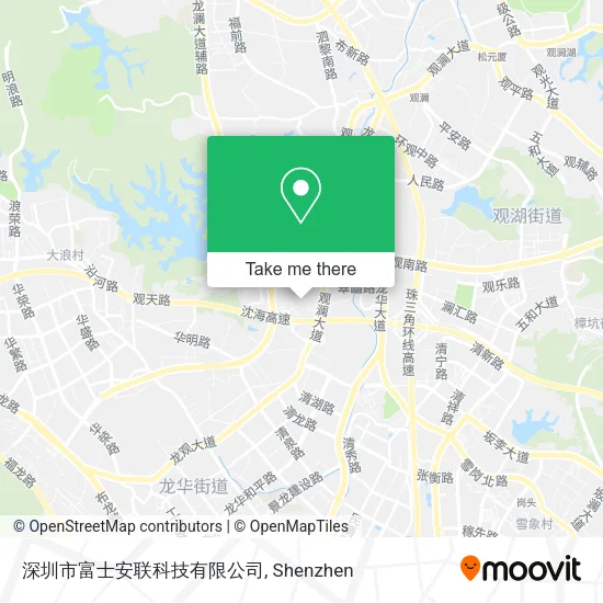 深圳市富士安联科技有限公司 map