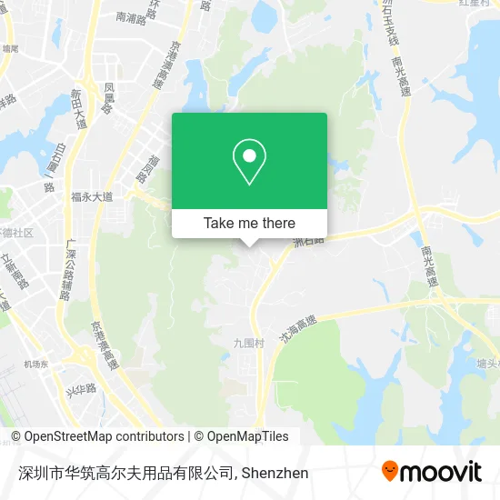 深圳市华筑高尔夫用品有限公司 map
