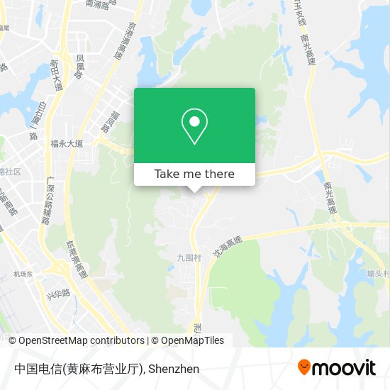 中国电信(黄麻布营业厅) map