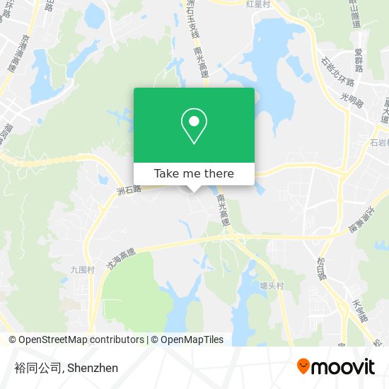 裕同公司 map