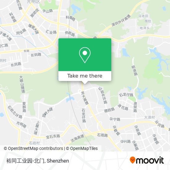 裕同工业园-北门 map