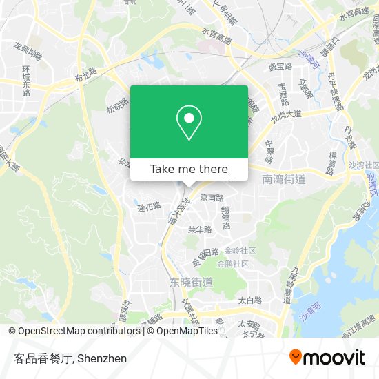 客品香餐厅 map