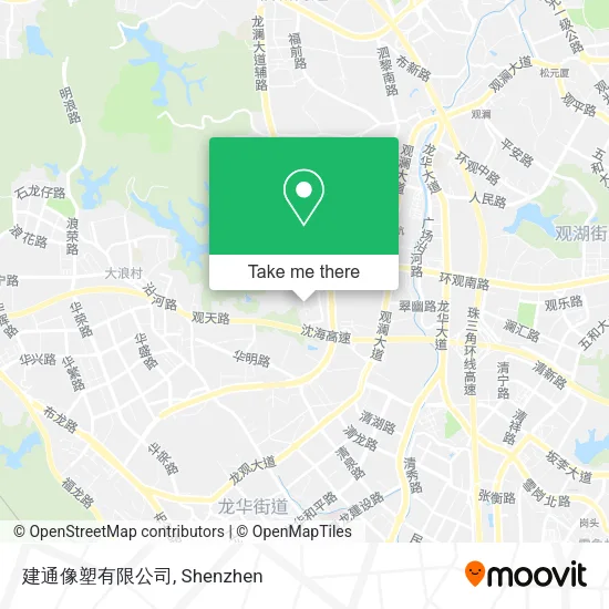 建通像塑有限公司 map