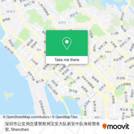 深圳市公安局交通警察局宝安大队新安中队海裕警务室 map