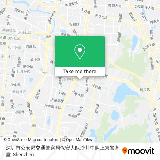 深圳市公安局交通警察局保安大队沙井中队上寮警务室 map