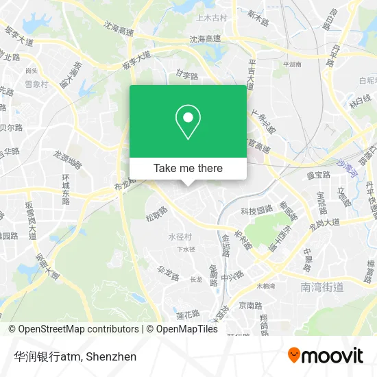 华润银行atm map