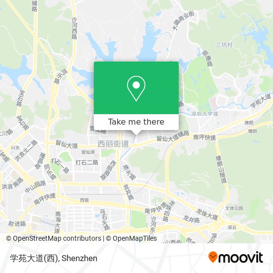 学苑大道(西) map
