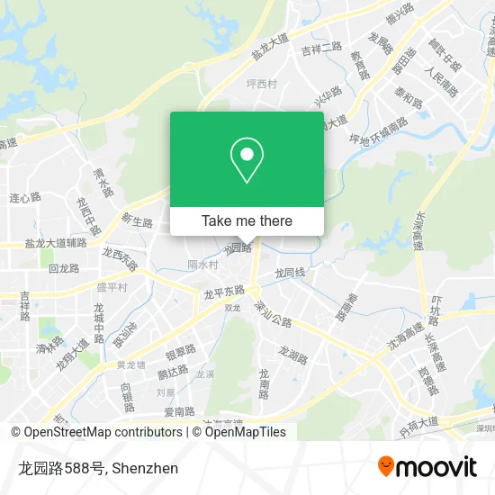 龙园路588号 map