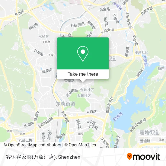 客语客家菜(万象汇店) map