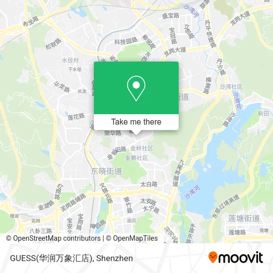 GUESS(华润万象汇店) map