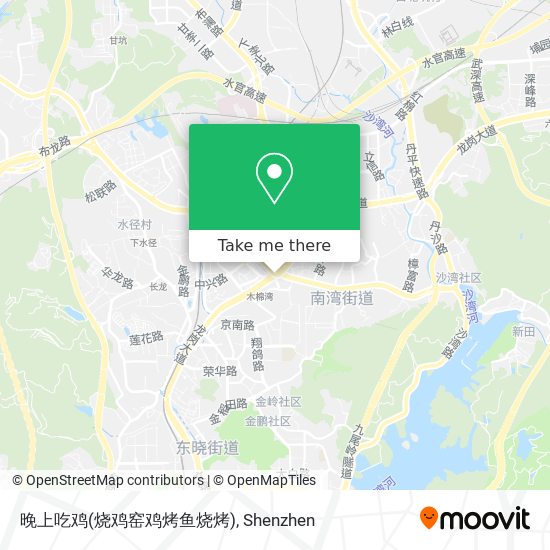 晚上吃鸡(烧鸡窑鸡烤鱼烧烤) map