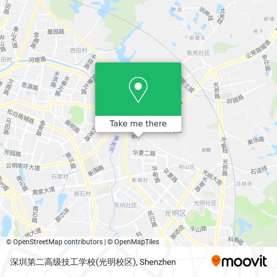 深圳第二高级技工学校(光明校区) map