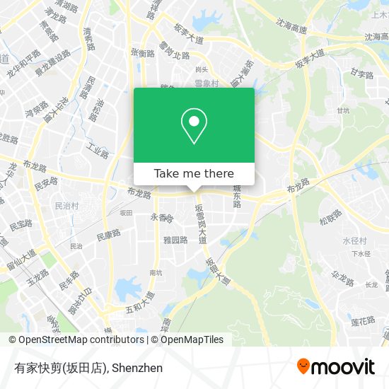 有家快剪(坂田店) map