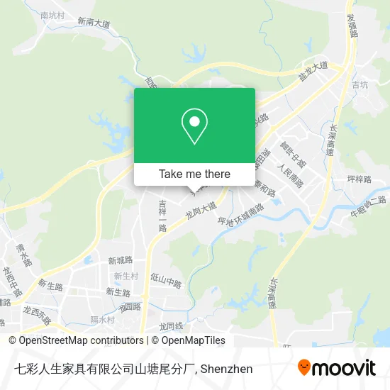 七彩人生家具有限公司山塘尾分厂 map