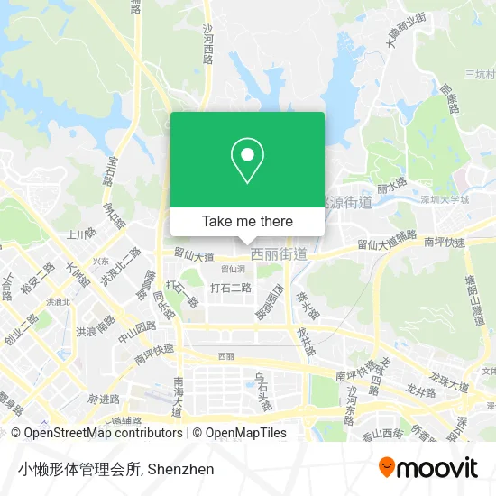 小懒形体管理会所 map