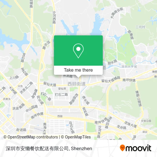 深圳市安懒餐饮配送有限公司 map