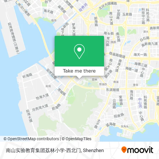 南山实验教育集团荔林小学-西北门 map