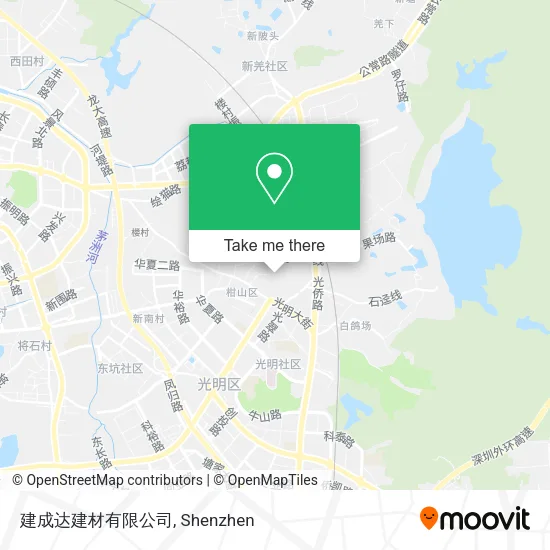 建成达建材有限公司 map