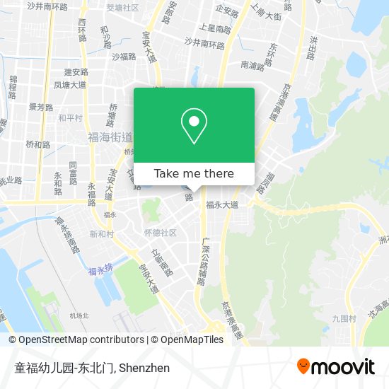 童福幼儿园-东北门 map