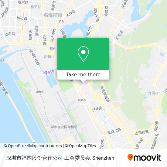 深圳市福围股份合作公司-工会委员会 map