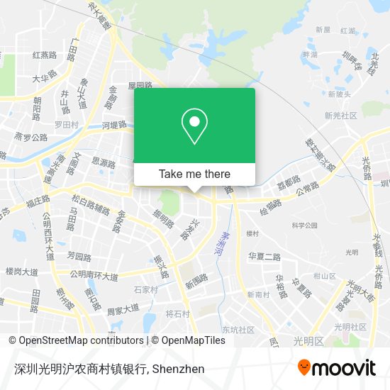 深圳光明沪农商村镇银行 map