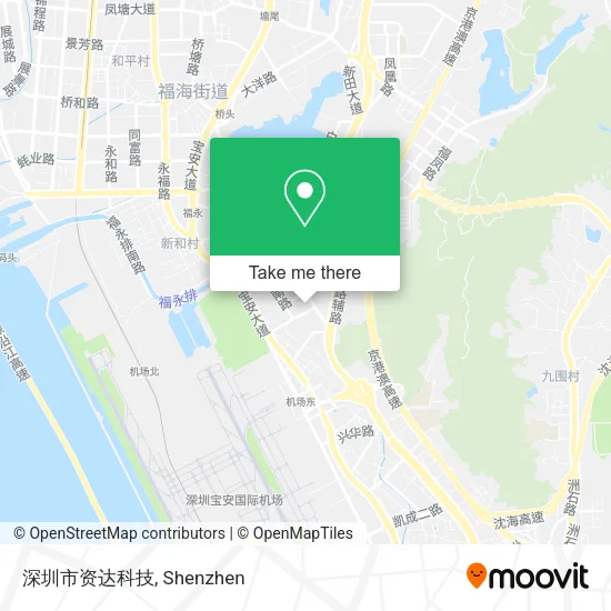 深圳市资达科技 map