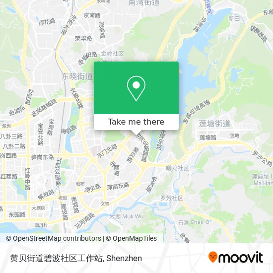 黄贝街道碧波社区工作站 map